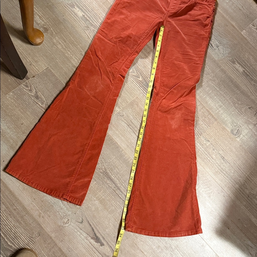 We The Free Rust Flare Corduroy Jeans - Picture 8 of 10